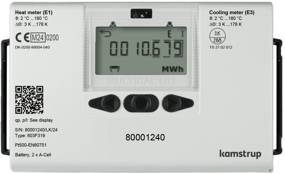 Hlavný náhľad – MULTICAL® 603