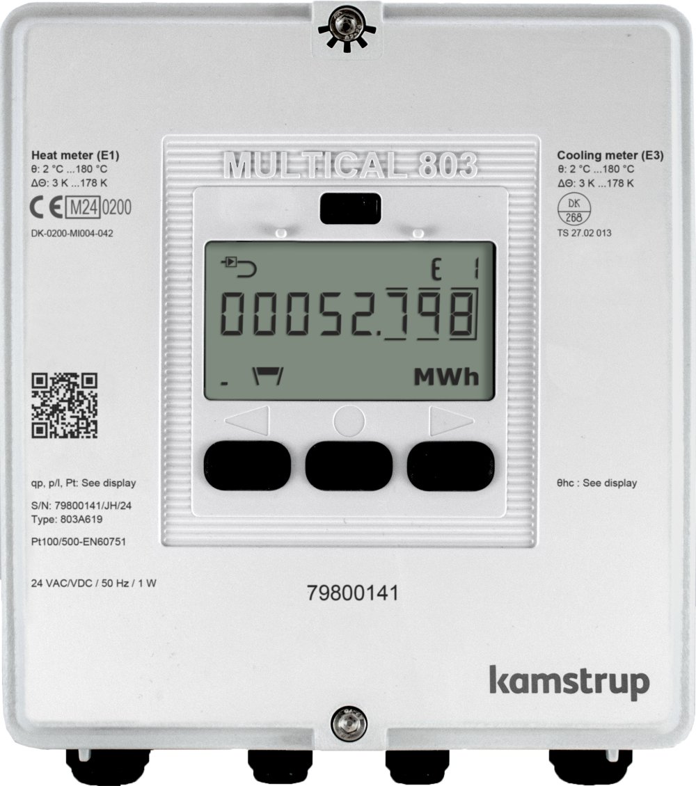 Hlavný náhľad – MULTICAL® 803